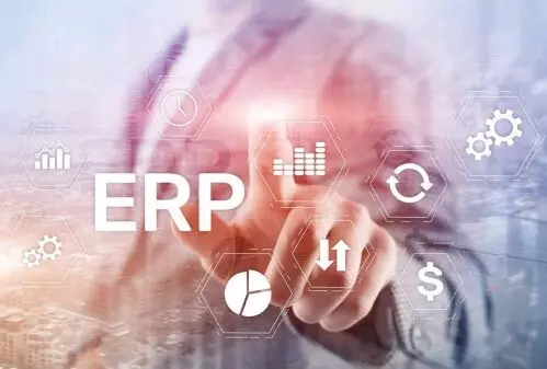 ERP Solutions Man Hand Photo